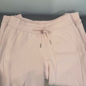 Lululemon sweat joggers size 8. Euc pink